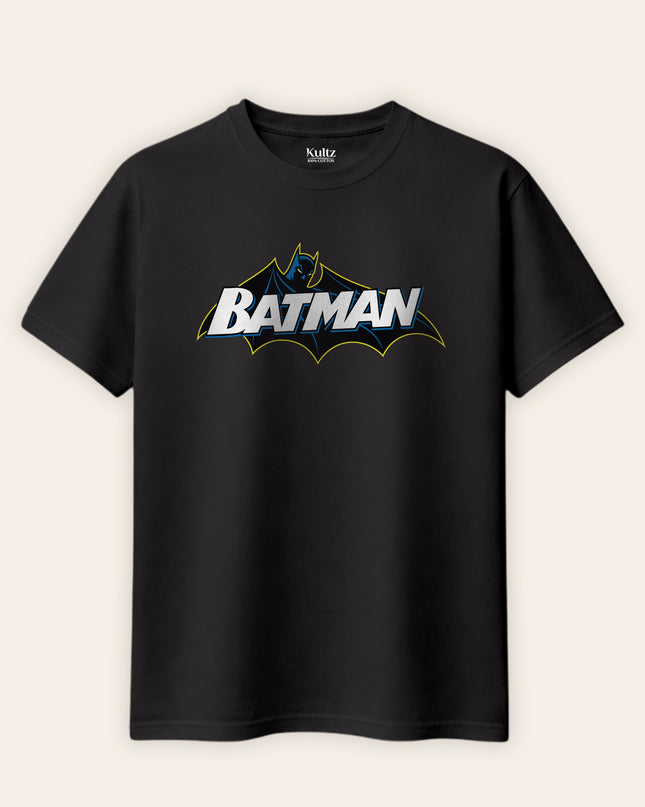 Classic Batman Logo Regular Fit T-Shirt For Men