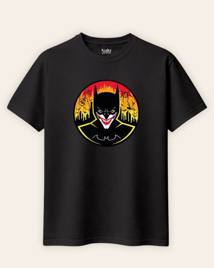 Batman Joker Fusion Regular Fit T-Shirt For Men