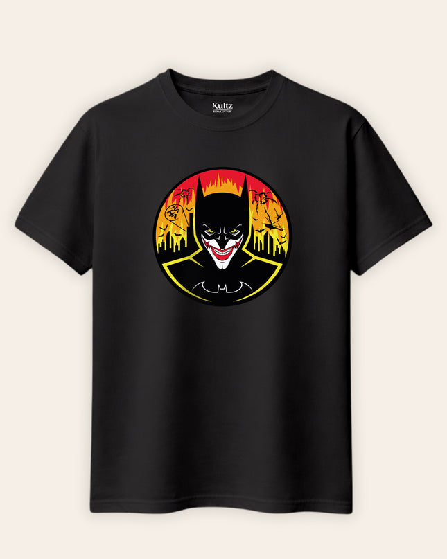 Batman Joker Fusion Regular Fit T-Shirt For Men