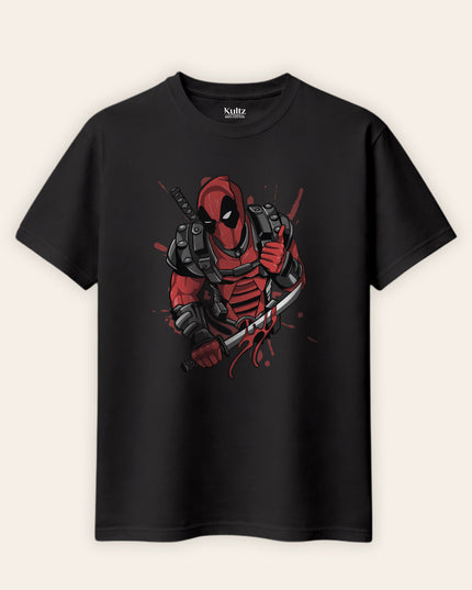 Spider Man Action Style Regular Fit T-Shirt For Men