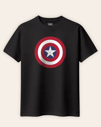 Captain America Regular Fit T-Shirt For Men