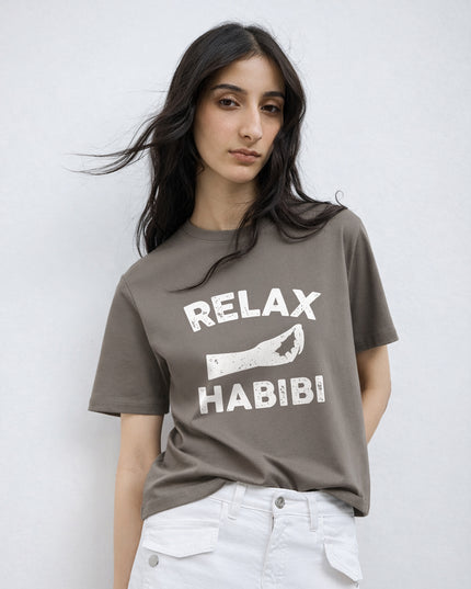 Relax Habibi Regular Fit T-Shirt For women