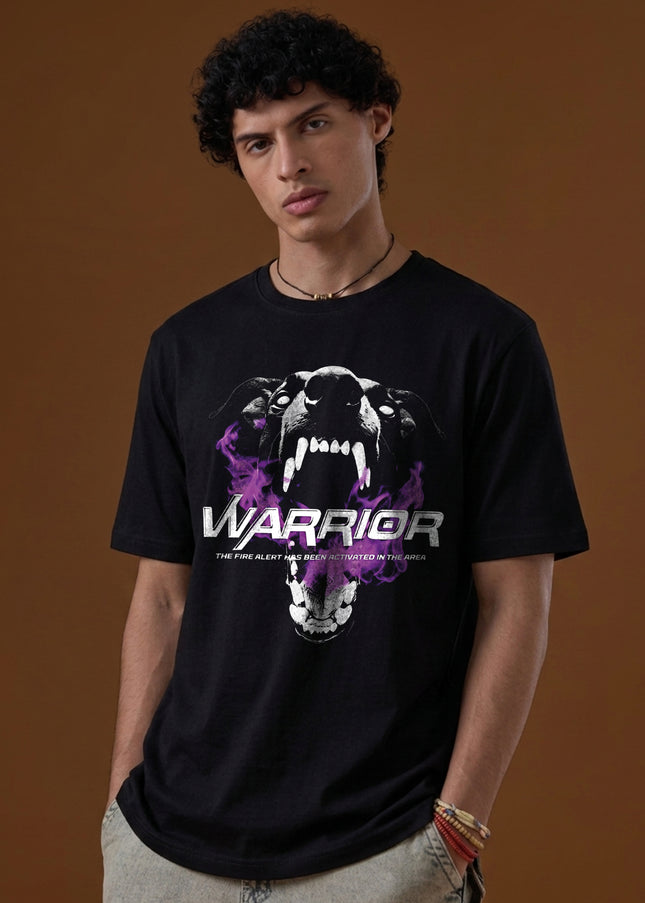 Warrior Regular Fit T-Shirt For Men