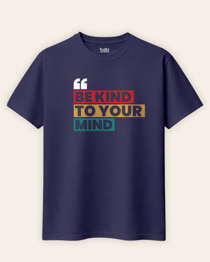 Be Kind Regular Fit T-Shirt For Men
