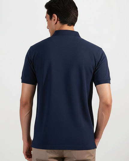 Kultz Essential Polo T-Shirt For Men - Navy Blue