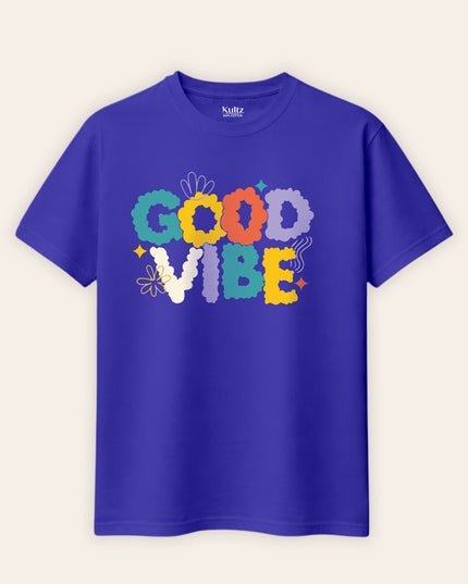 Good Vibe Regular Fit T-Shirt For women
