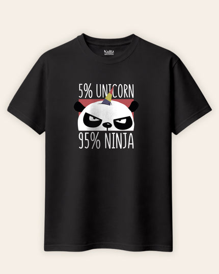 Ninja Regular Fit T-Shirt For Men