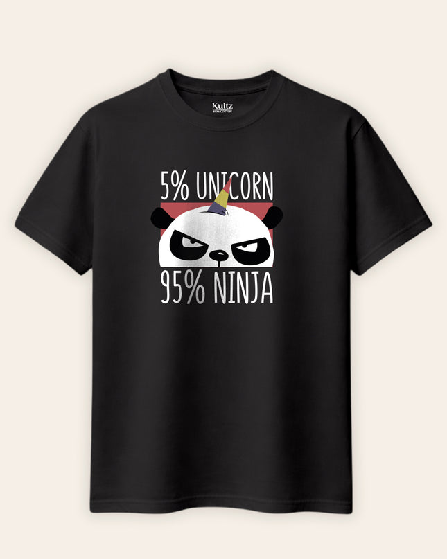 Ninja Regular Fit T-Shirt For Men