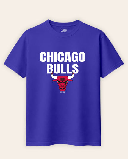 Bulls Regular Fit T-Shirt For Men
