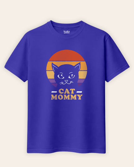 Cat Mommy Regular Fit T-Shirt For women