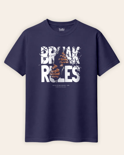 Break Rules Regular Fit T-Shirt For Men