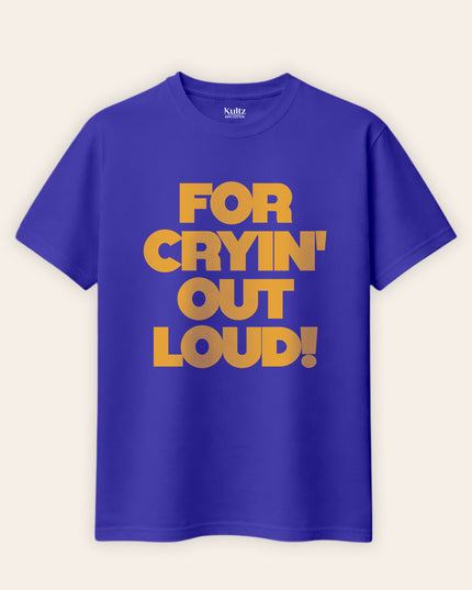 For Cryn Regular Fit T-Shirt For Men