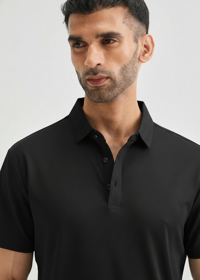 Kultz Essential Polo T-Shirt For Men - Black