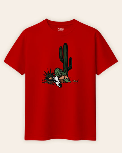 Cactas Regular Fit T-Shirt For Men