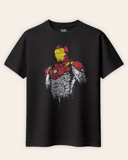 Iron Hero Action Regular Fit T-Shirt For Men