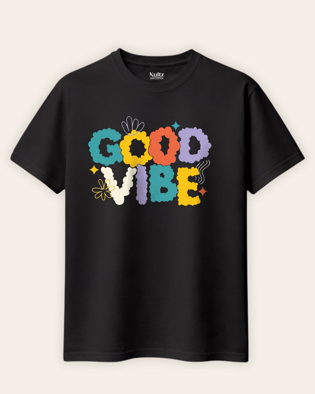 Good Vibe Regular Fit T-Shirt For women