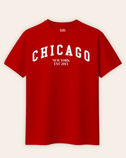 Chicago Regular Fit T-Shirt For Men