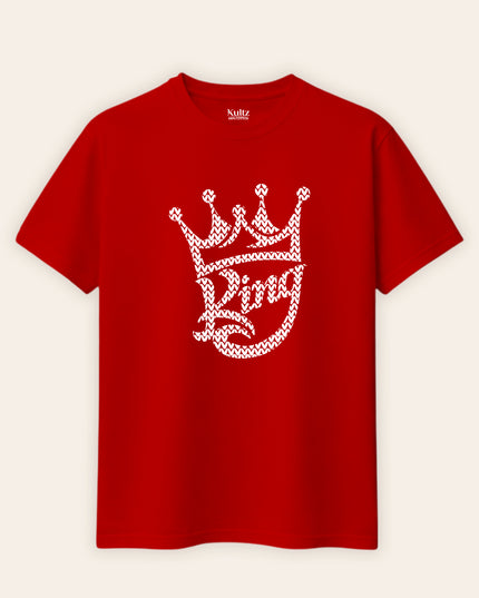 King Regular Fit T-Shirt For Men