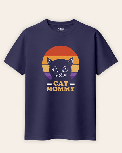 Cat Mommy Regular Fit T-Shirt For women