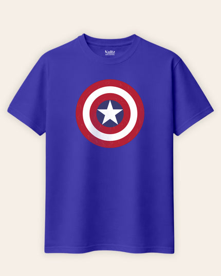 Captain America Regular Fit T-Shirt For Men