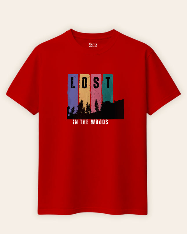 Lost Regular Fit T-Shirt For Men