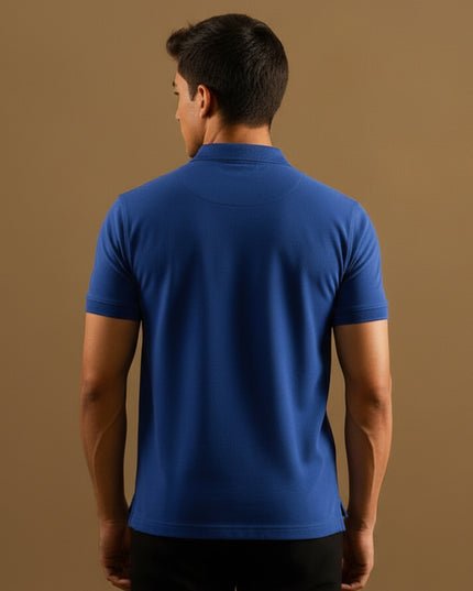 Kultz Essential Polo T-Shirt For Men - Royal Blue