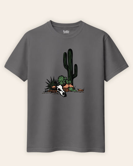 Cactas Regular Fit T-Shirt For Men