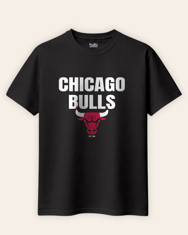 Bulls Regular Fit T-Shirt For Men