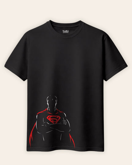 Superman Classic Hero Regular Fit T-Shirt For Men