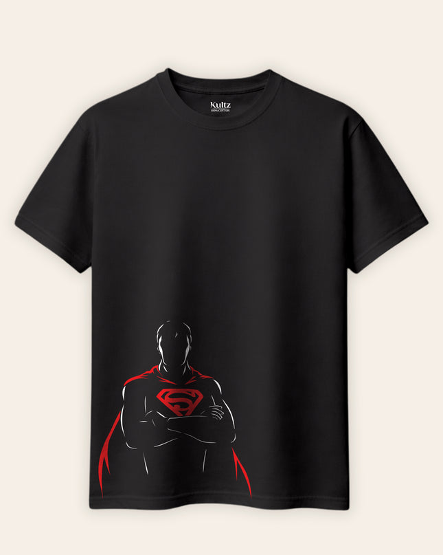 Superman Classic Hero Regular Fit T-Shirt For Men