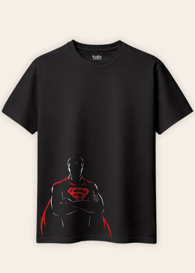 Superman Classic Hero Regular Fit T-Shirt For Men
