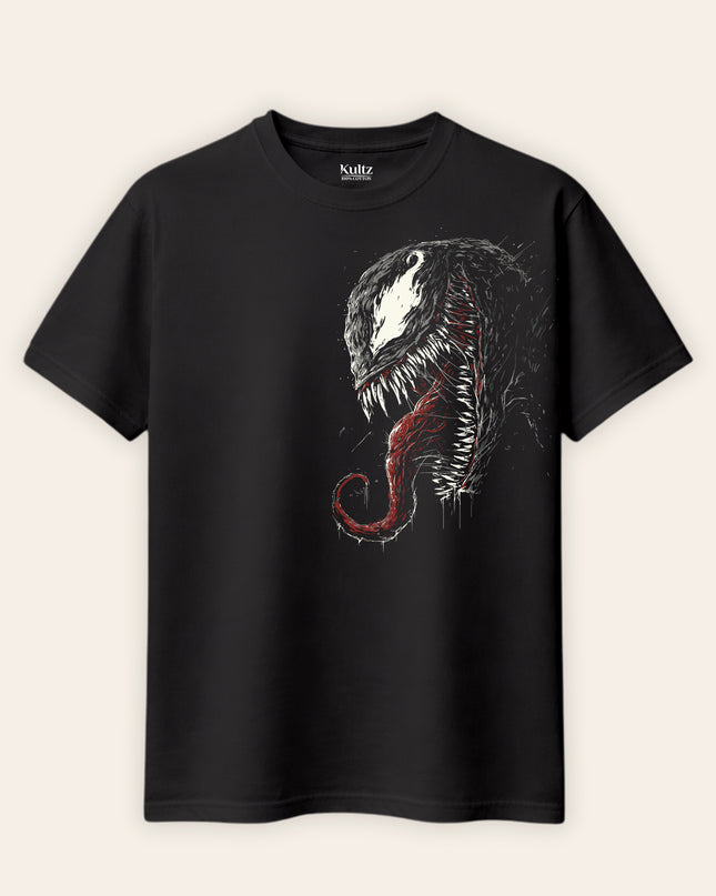 Venom Horror Style Regular Fit T-Shirt For Men
