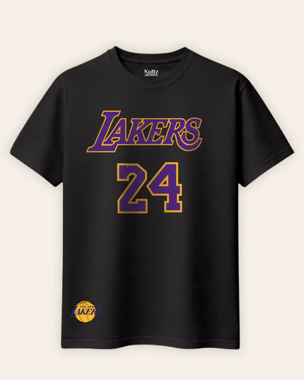 Lakers 24 Regular Fit T-Shirt For Men