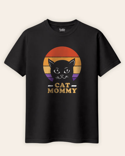 Cat Mommy Regular Fit T-Shirt For women
