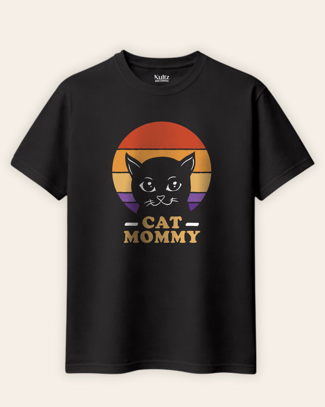 Cat Mommy Regular Fit T-Shirt For women