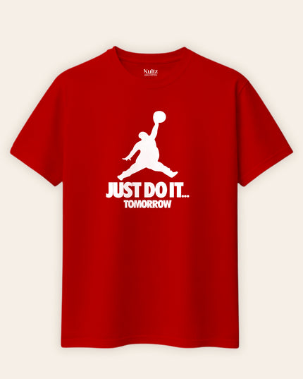 Just Do It Regular Fit T-Shirt For Men