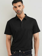 Kultz Essential Polo T-Shirt For Men - Black