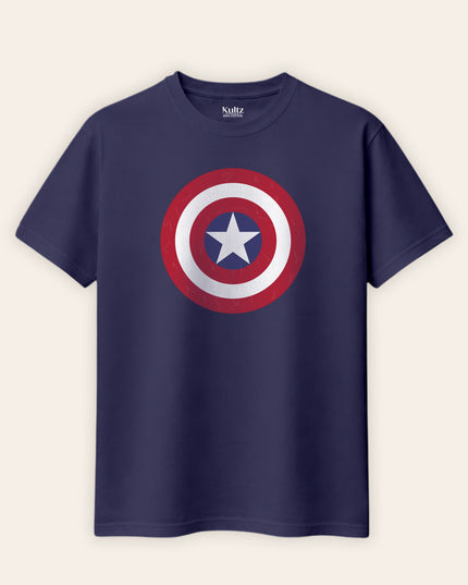 Captain America Regular Fit T-Shirt For Men