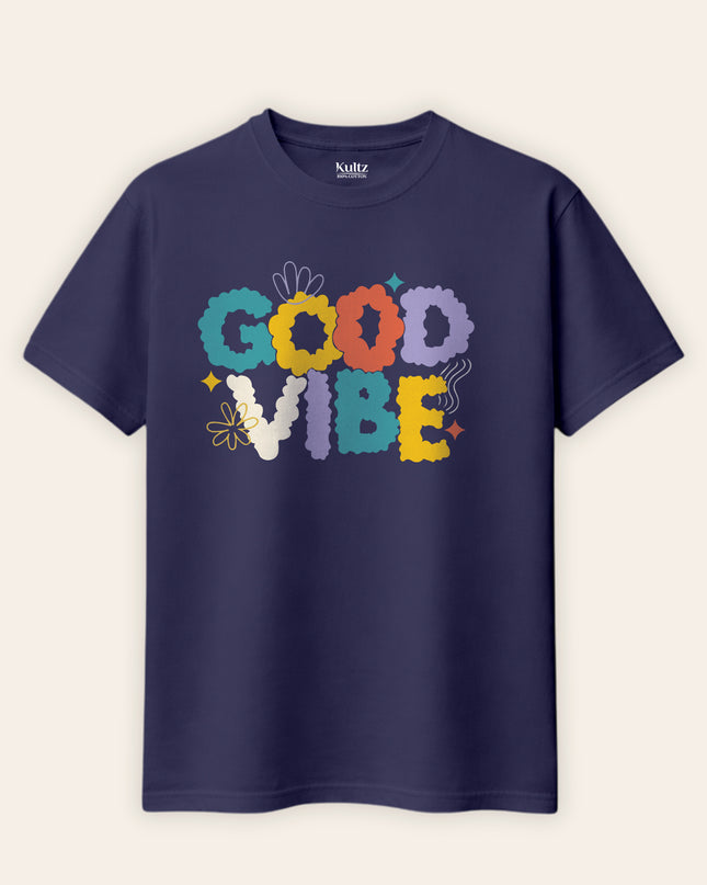 Good Vibe Regular Fit T-Shirt For women