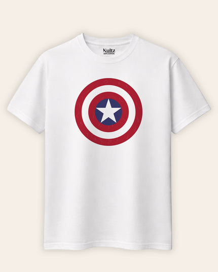 Captain America Regular Fit T-Shirt For Men