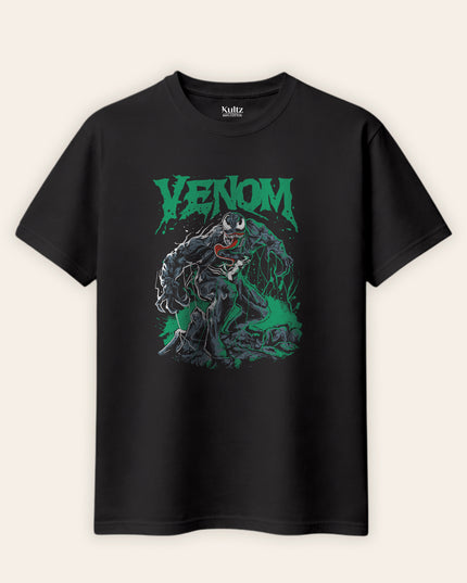 Venom Monster Style Regular Fit T-Shirt For Men