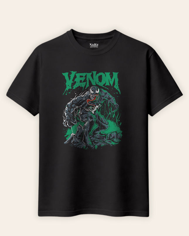 Venom Monster Style Regular Fit T-Shirt For Men