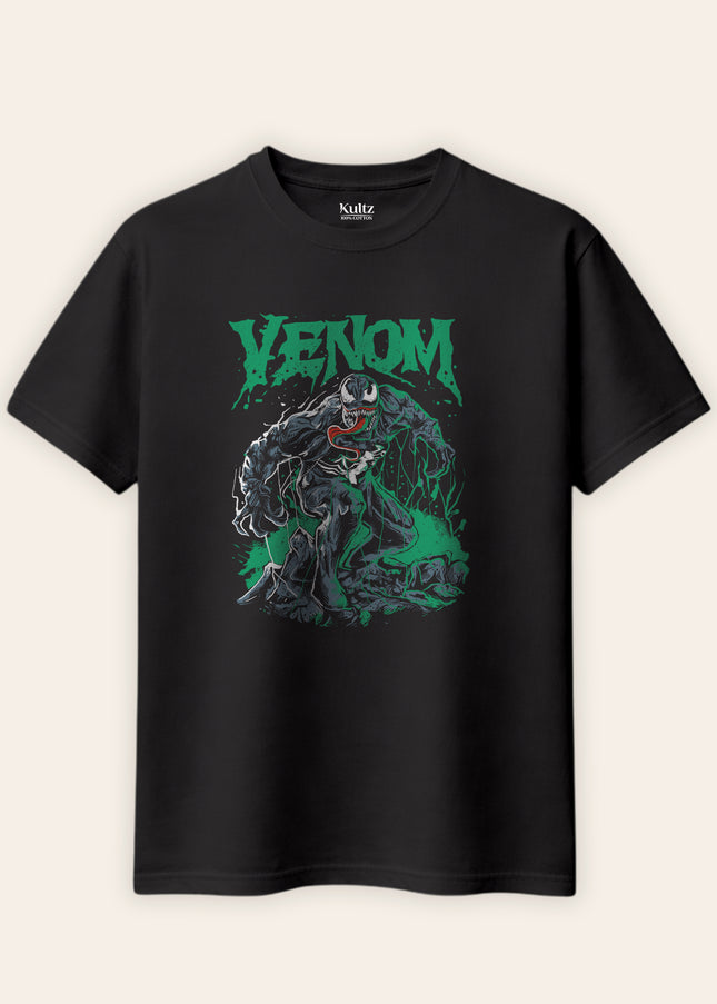 Venom Monster Style Regular Fit T-Shirt For Men