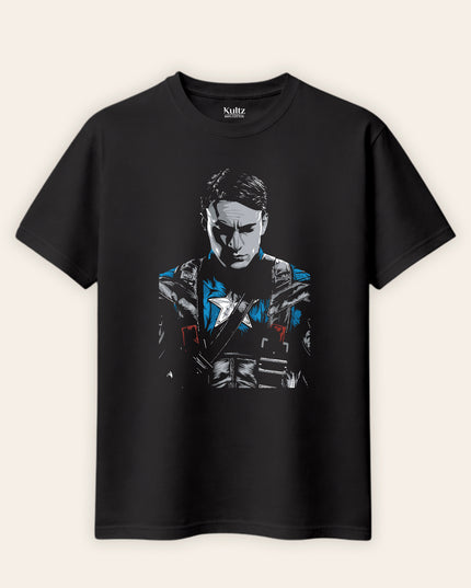 Captain America Hero Regular Fit T-Shirt For Men