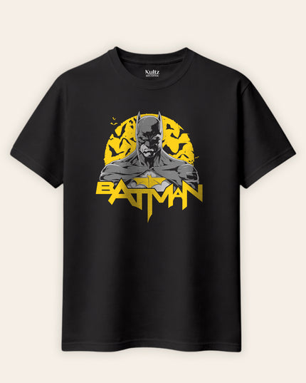 Batman Moonlight Hero Regular Fit T-Shirt For Men